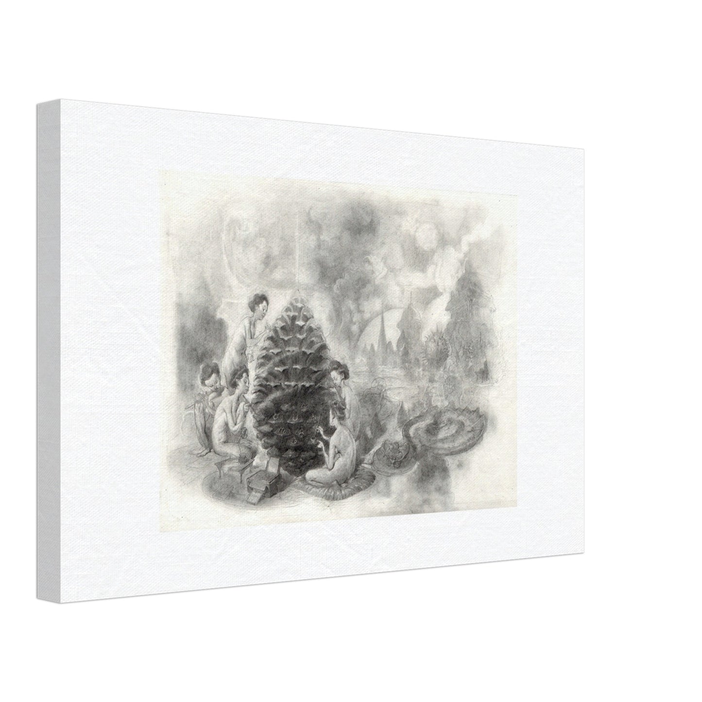 Enhanced texture and timeless beauty with our canvas print. The canvas texture enhances the image's natural look and feel, creating a truly immersive art experience:
Canvas Material: Responsibly sourced FSC-certified wood stretcher bars, cotton-polyester blend (300-350gsm, 350-400 microns).
Thickness: Slim (2cm) and Thick (4cm) options.
Available Sizes: 26 sizes in inches (US & Canada) and cms (rest of the world).
Hanging Kit: Included, varies by country.
No minimum orders, printed and shipped on demand.