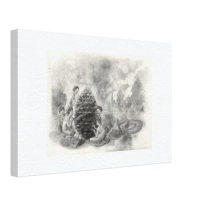 Enhanced texture and timeless beauty with our canvas print. The canvas texture enhances the image's natural look and feel, creating a truly immersive art experience:

Canvas Material: Responsibly sourced FSC-certified wood stretcher bars, cotton-polyester blend (300-350gsm, 350-400 microns).
Thickness: Slim (2cm) and Thick (4cm) options.
Available Sizes: 26 sizes in inches (US & Canada) and cms (rest of the world).
Hanging Kit: Included, varies by country.
No minimum orders, printed and shipped on demand.